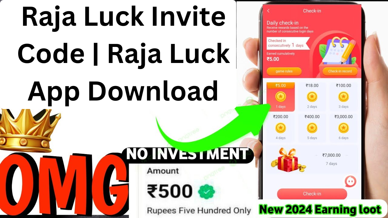 Raja Luck Invite Code