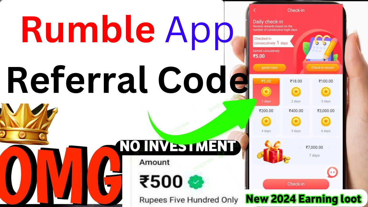 Rumble App Referral Code 3