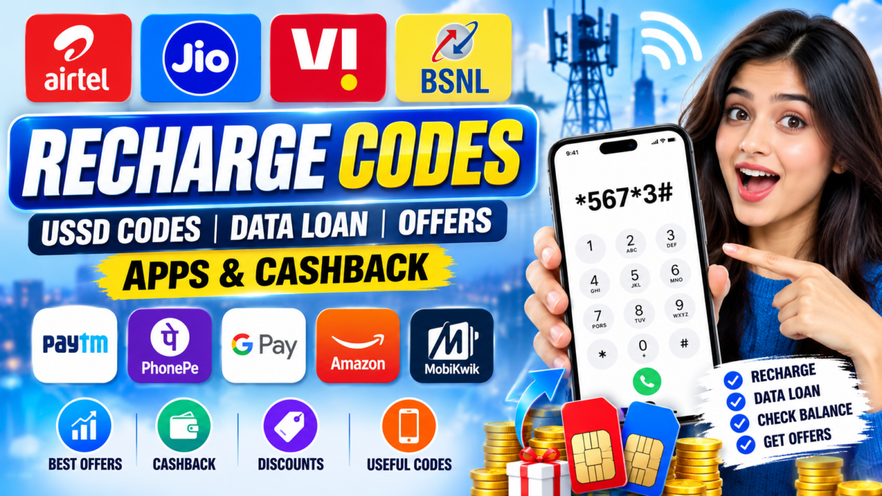 Recharge Code Kaise Nikale 2026 | USSD Codes, Data Loan, Recharge Apps & Cashback Offers 17 ChatGPT Image Sep 16 2026 04 06 51 PM